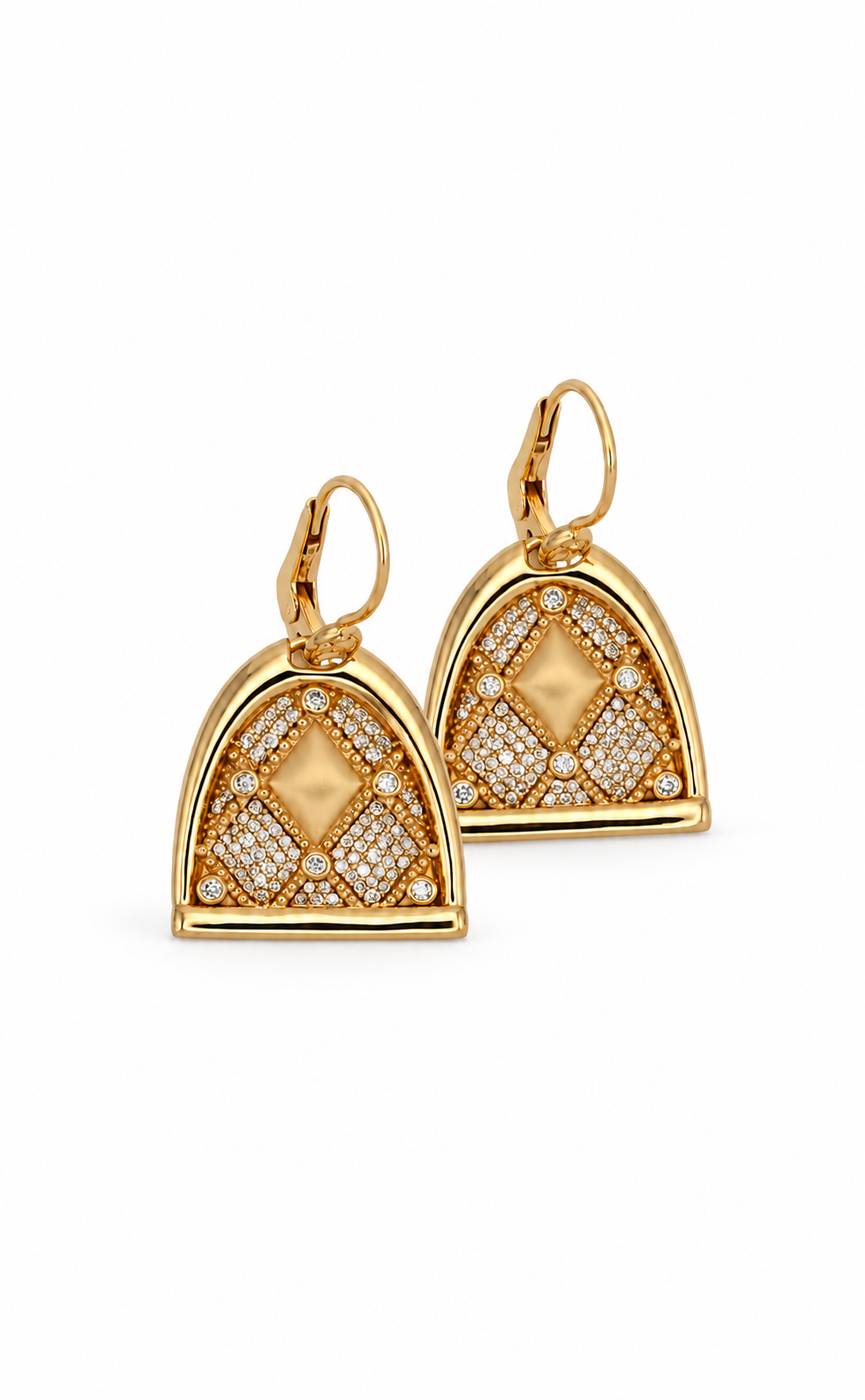 Cavallo Stirrup Diamond Earrings