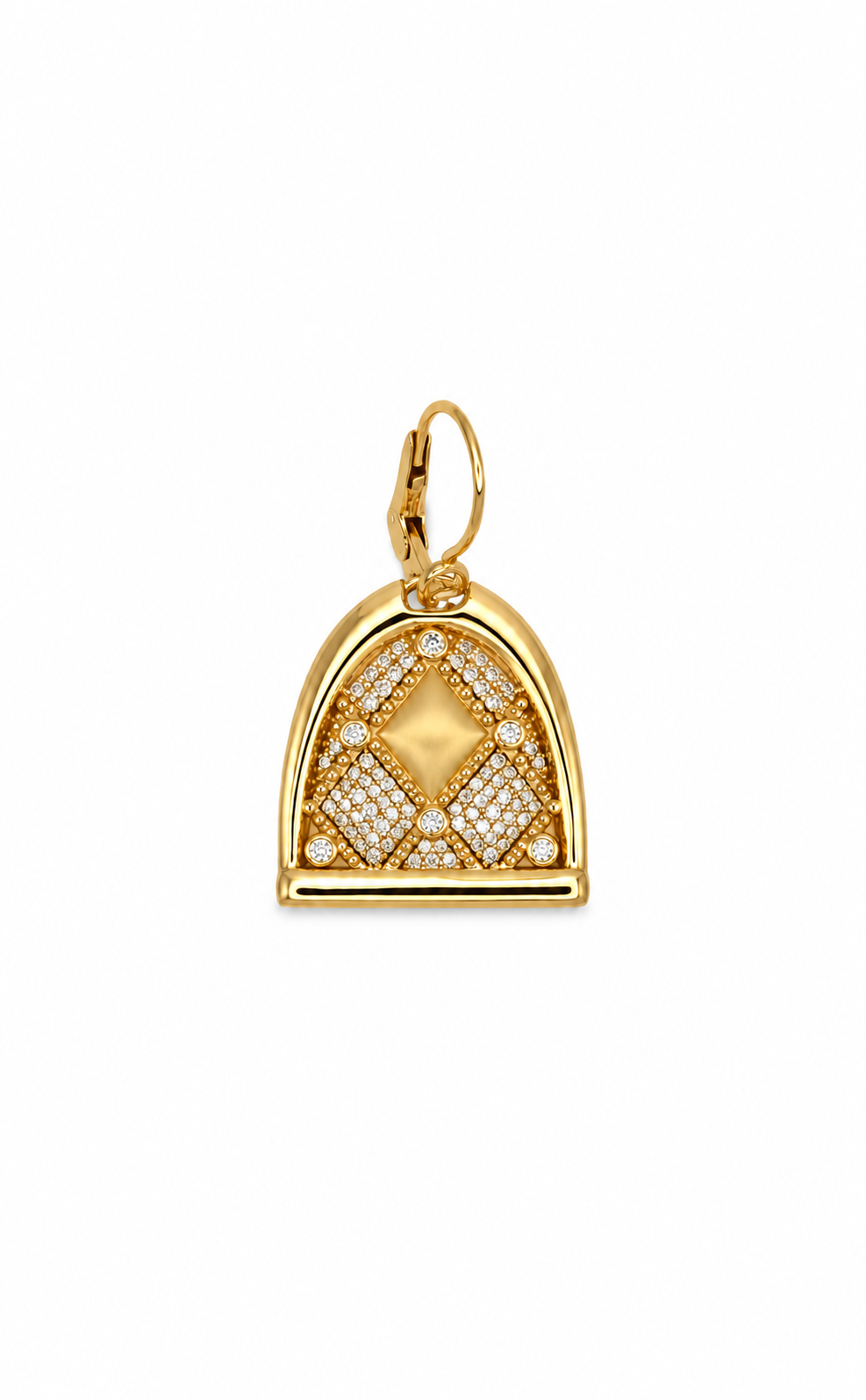 Cavallo Stirrup Diamond Earrings