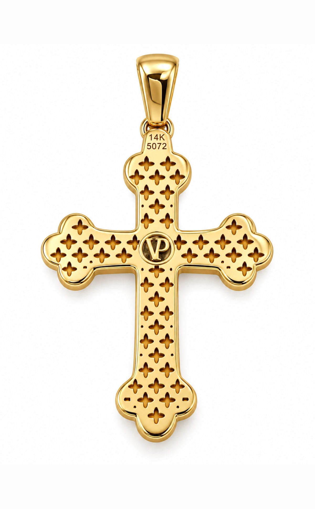 Cavallo Botonnée Diamond Cross Pendant