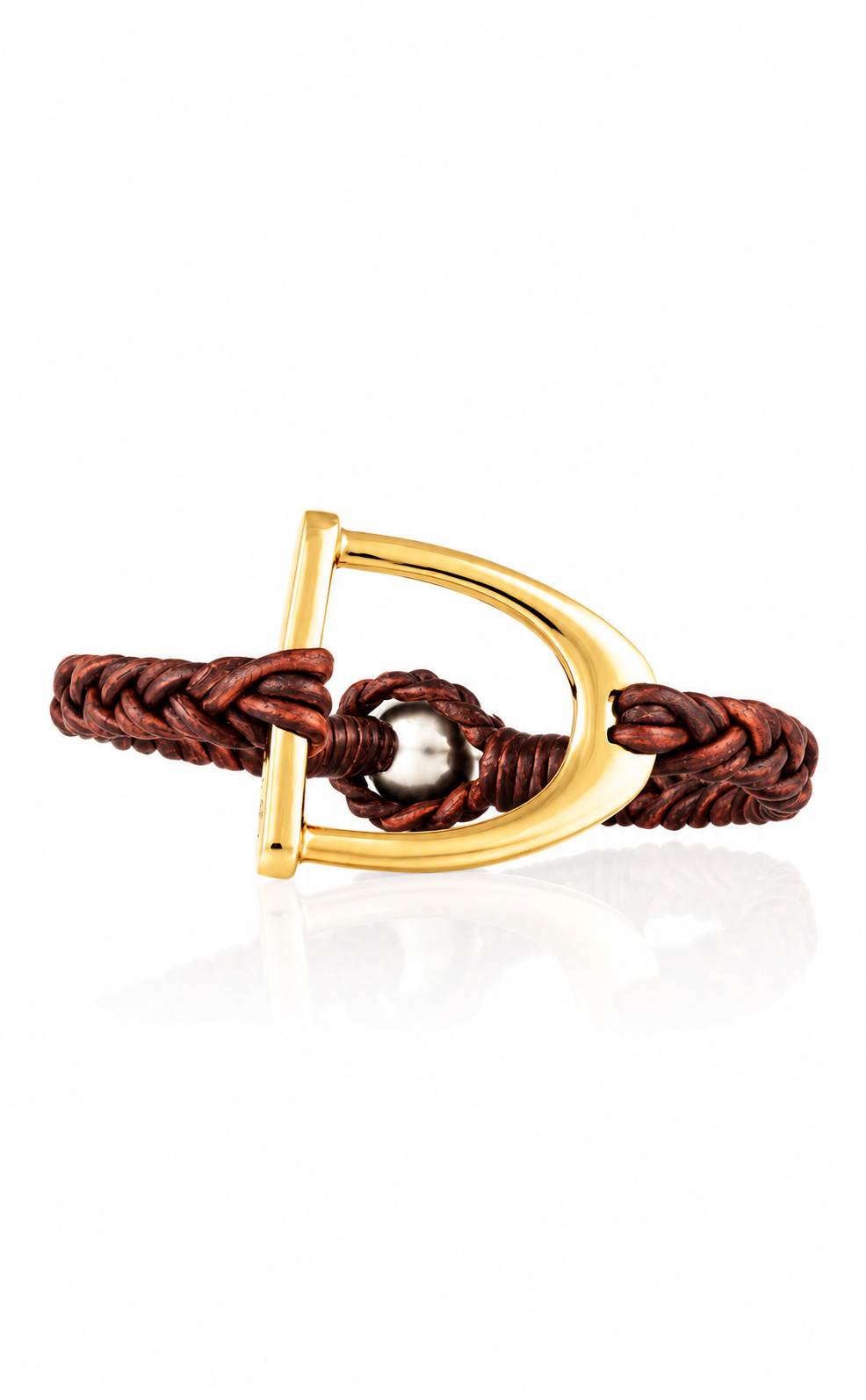 Derby Stirrup Bracelet by Vincent Peach, view 3