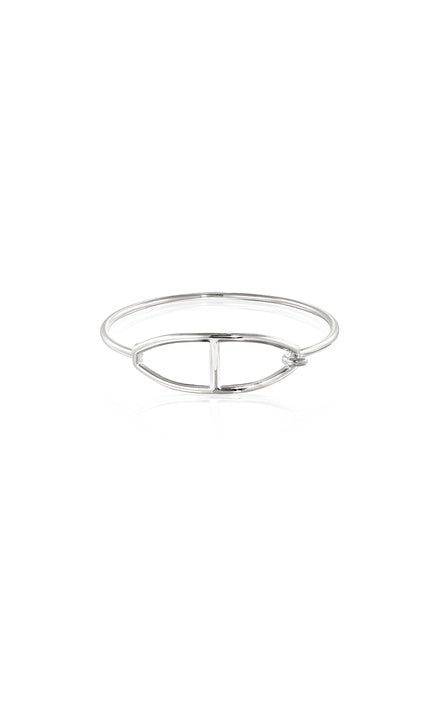 Kingston Buckle Bangle | Gold