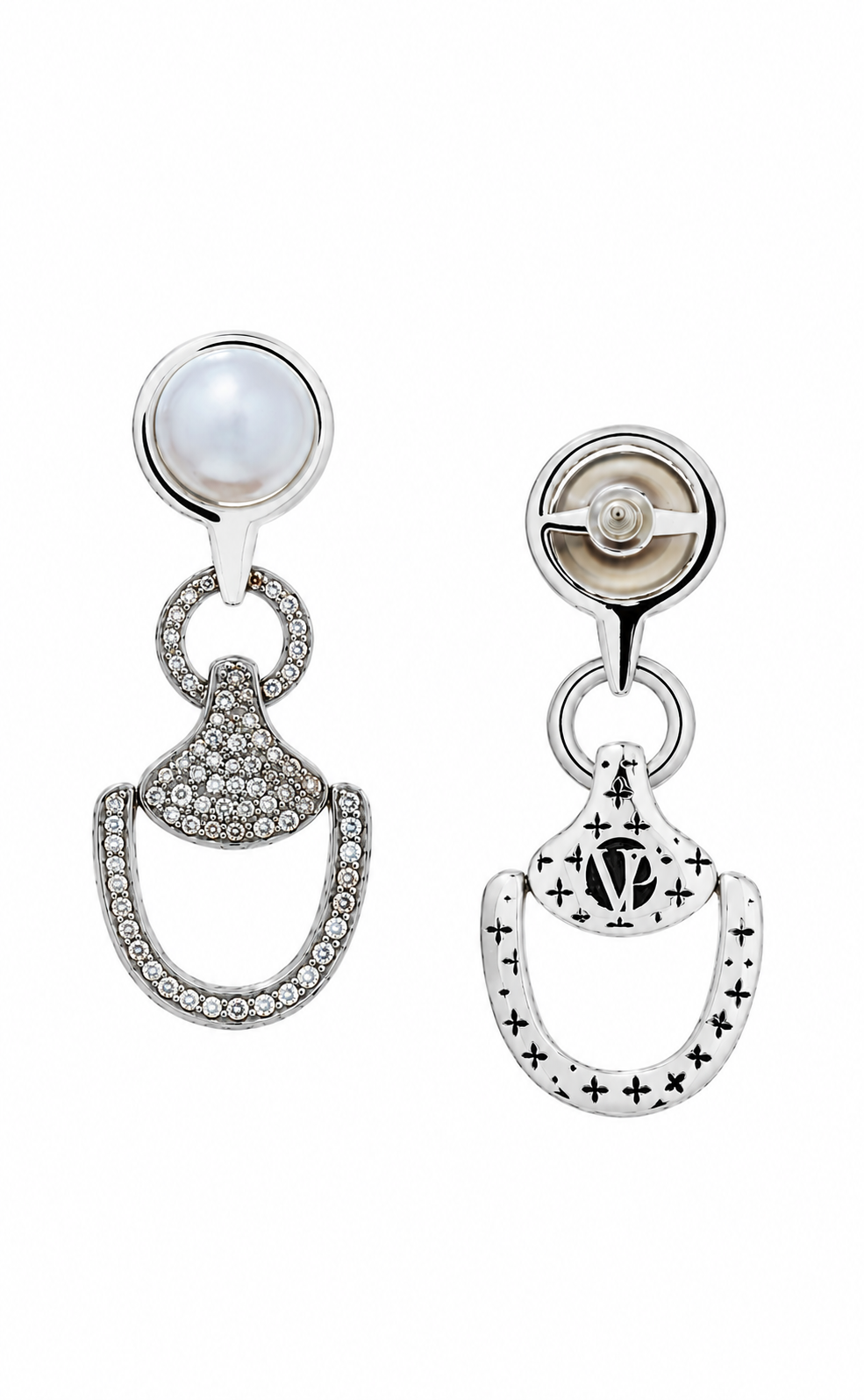Diamond Churchill Downs Earrings by Vincent Peach