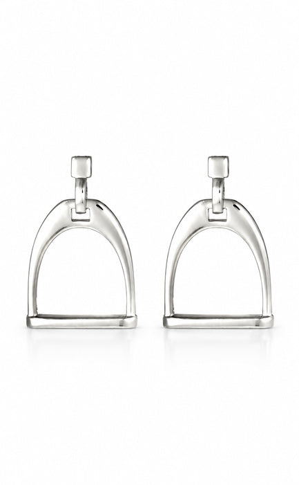 Equestrian Stirrup Earrings by Vincent Peach