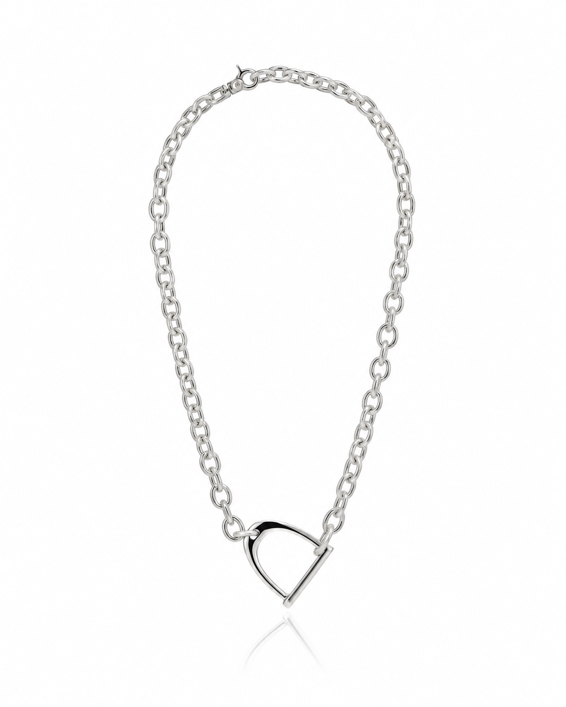 Chain Stallion Necklace by Vincent Peach