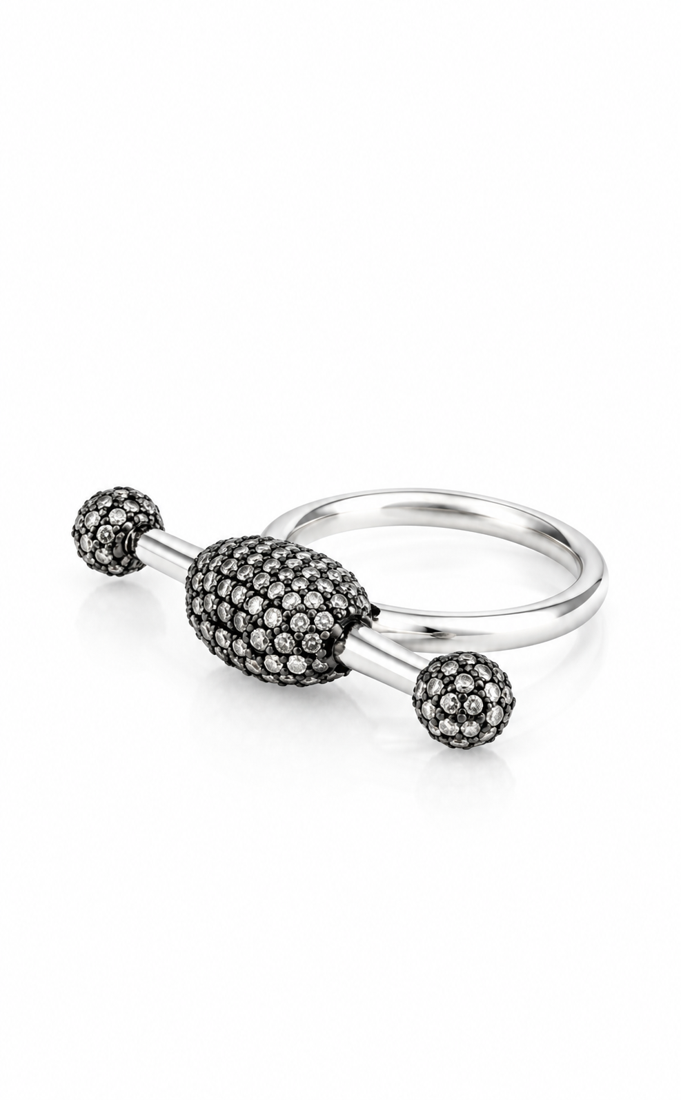 Cheval Diamond Ring by Vincent Peach