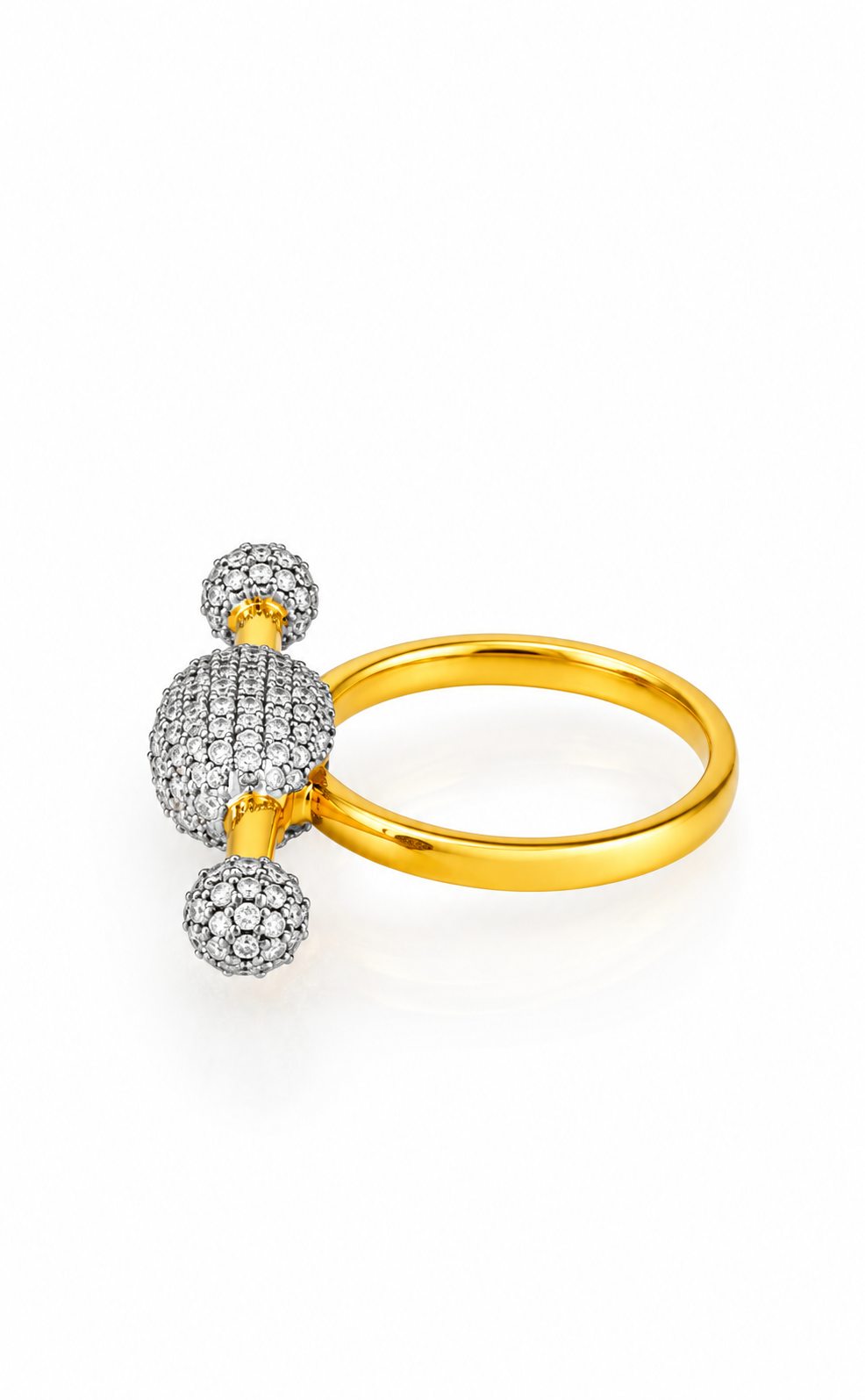 Cheval Diamond Ring by Vincent Peach, view 7