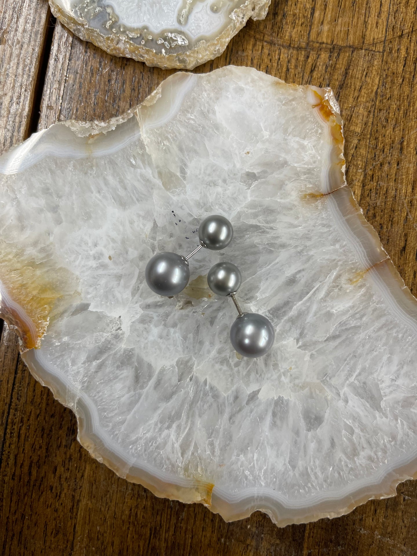 Tahitian Pear Earrings