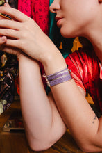 Toulouse 12mm Amethyst Silver Bangle - Vincent Peach Fine Jewelry