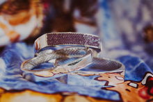 Toulouse 12mm Amethyst Silver Bangle - Vincent Peach Fine Jewelry