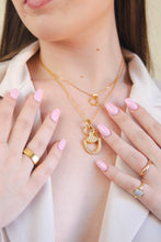 Small Cheval Bit Charm Necklace | Gold - Vincent Peach Fine Jewelry