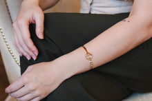 Equestrian Bangle 14kt - Vincent Peach Fine Jewelry