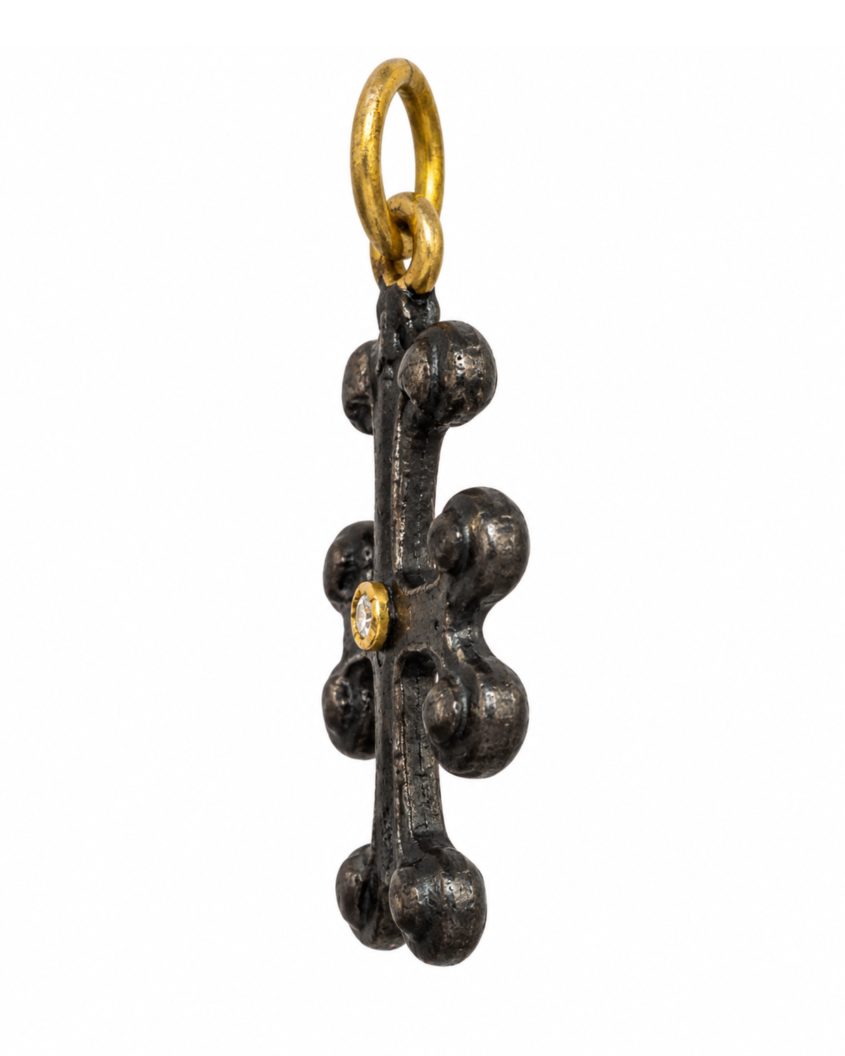Velour Gothic Cross Pendant by Vincent Peach, view 3