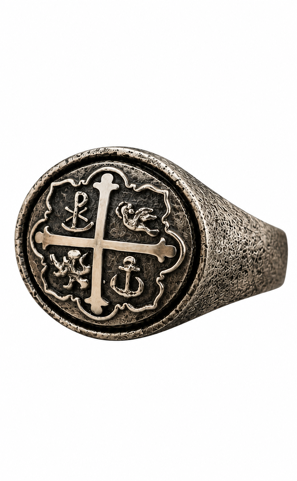Kingdom Men's Signet Ring by Vincent Peach