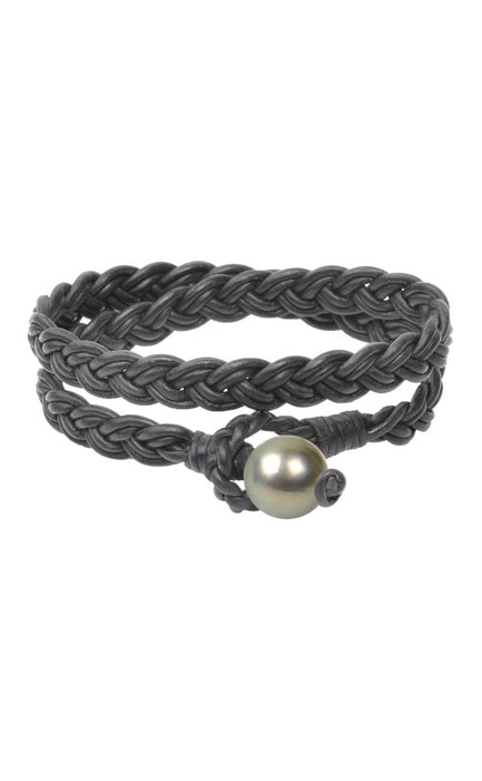 Lagos Double Wrap Bracelet | Tahitian
