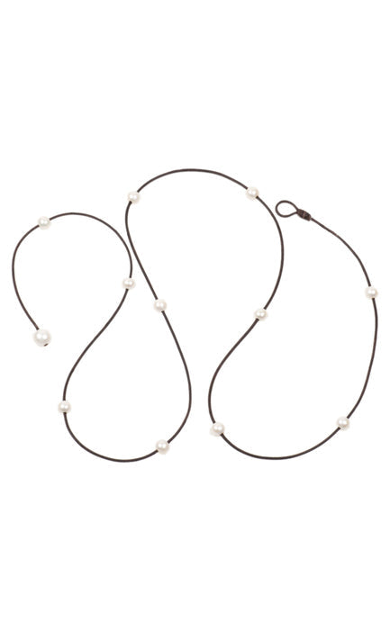 Freshwater Pearl Constellation Lariat by Vincent Peach