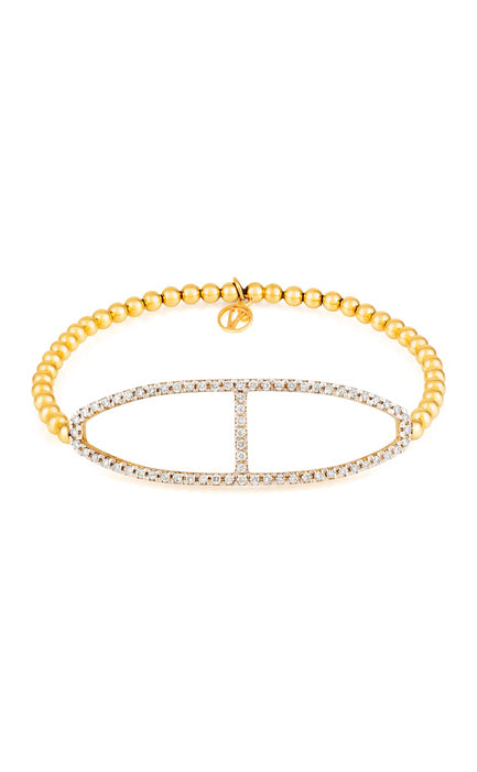 Stirata Pink Lab Diamond Bracelet by Vincent Peach