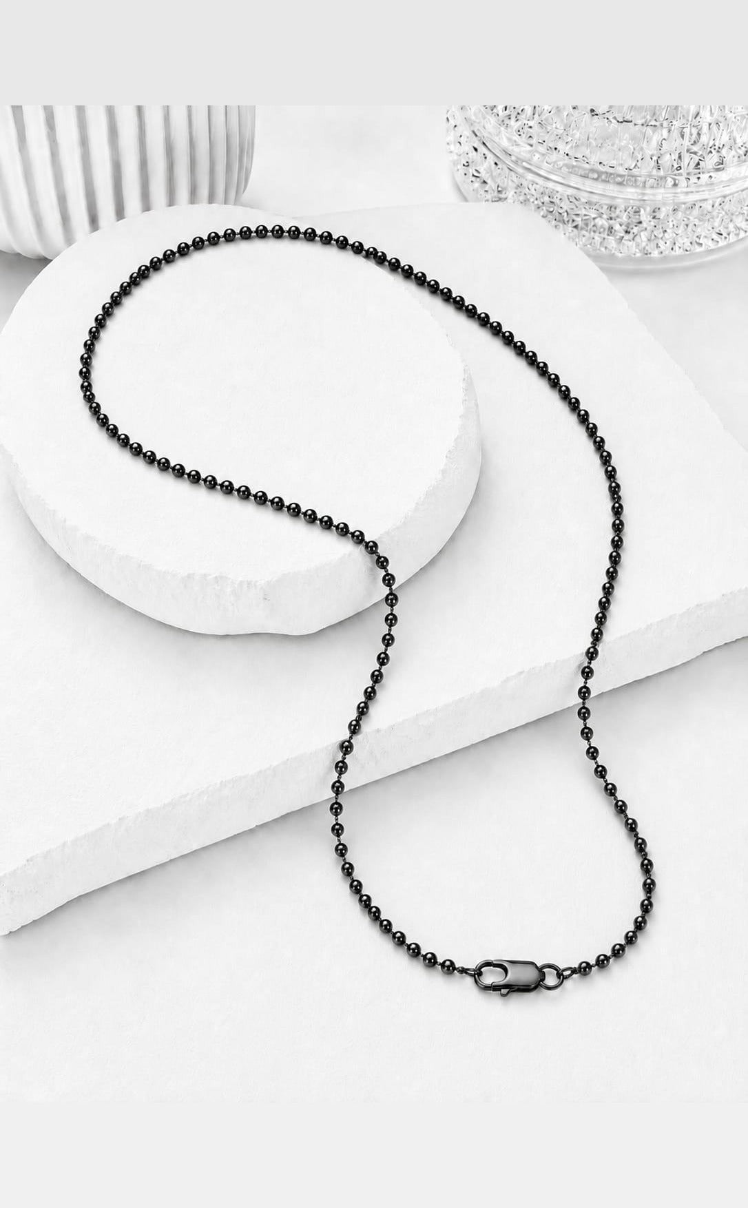 Ball Chain in Black Ruthenium by Vincent Peach, view 4