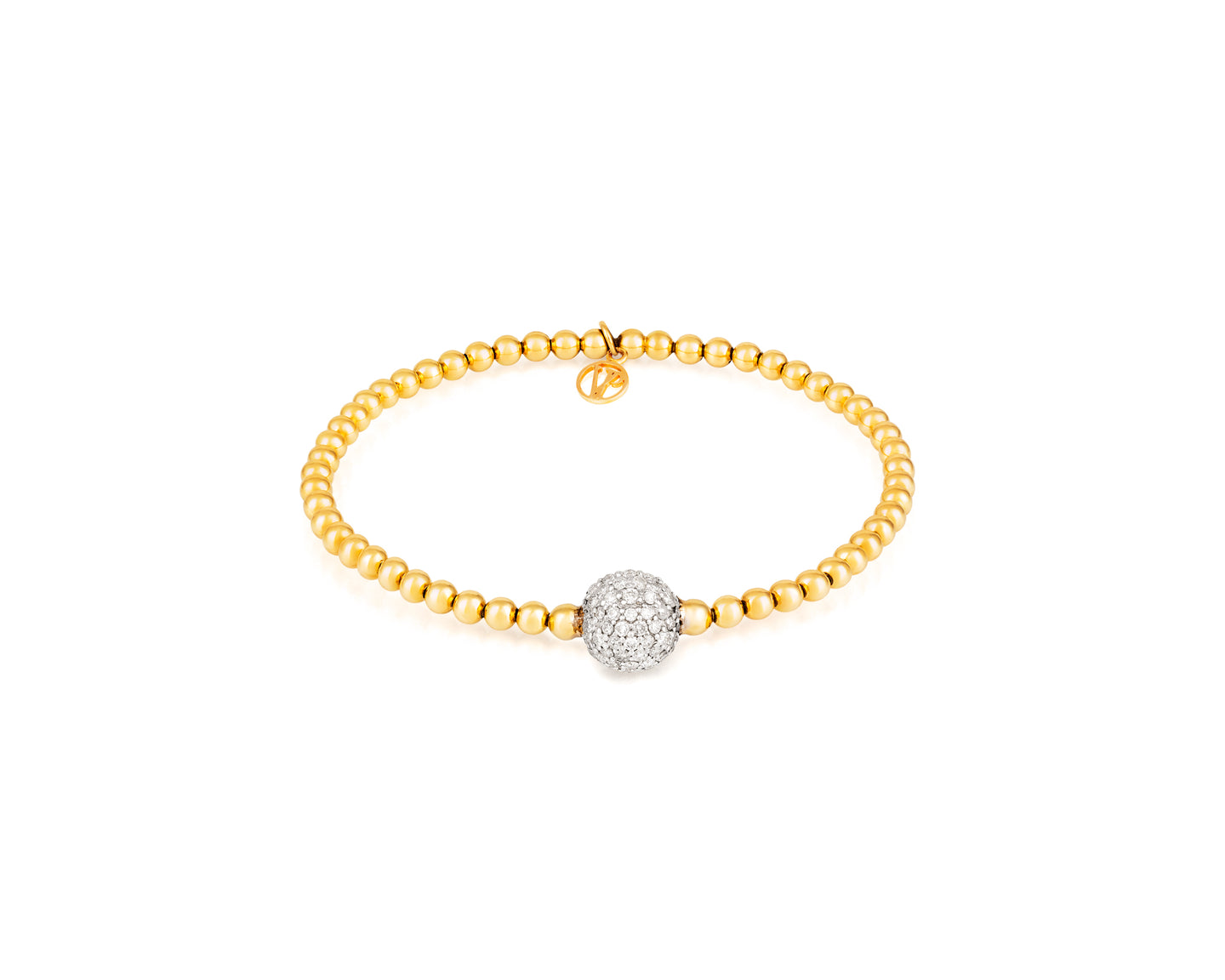 Stirata Round Bead Bracelet - Vincent Peach Fine Jewelry