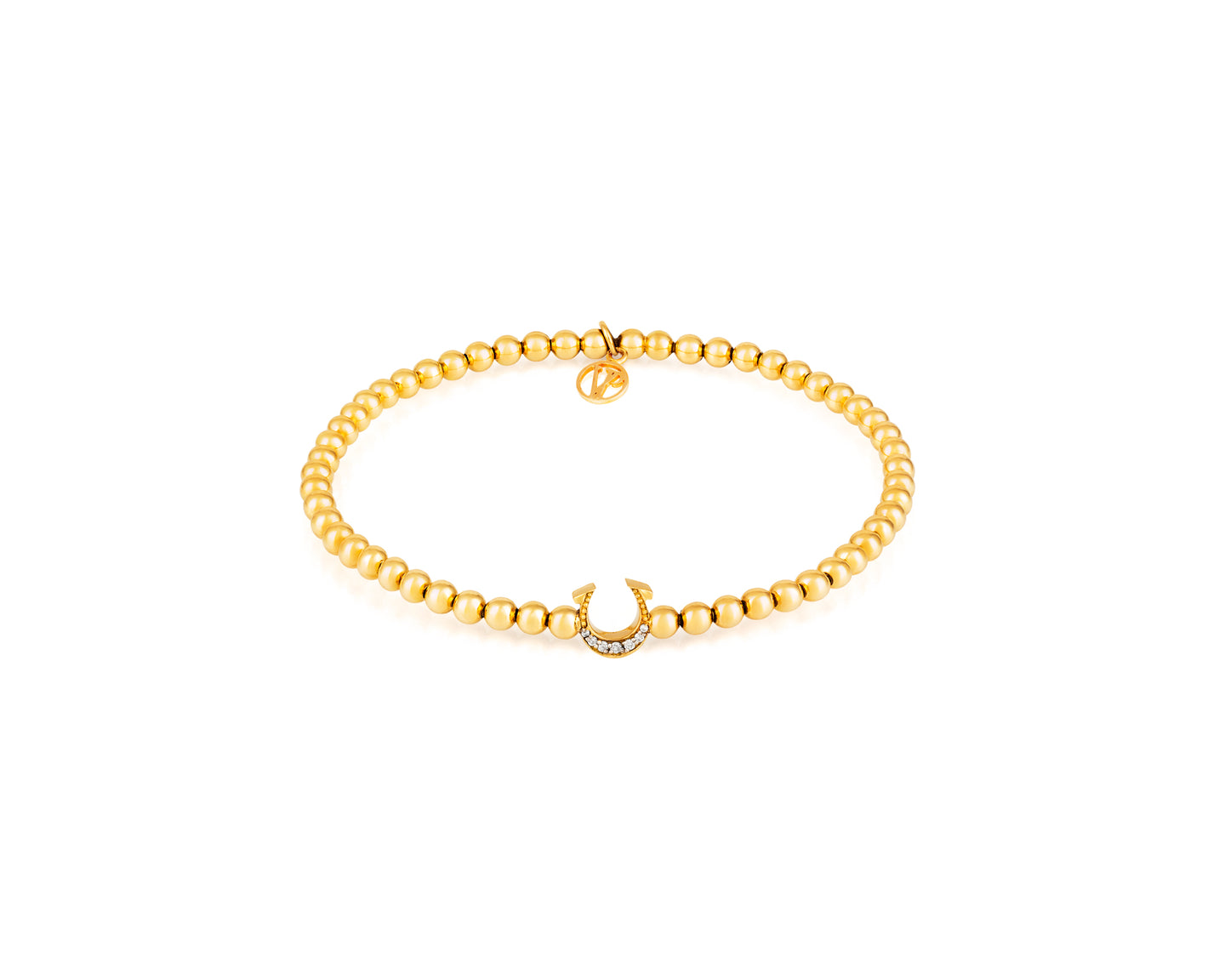 Stirata Gold Horseshoe Bracelet - Vincent Peach Fine Jewelry