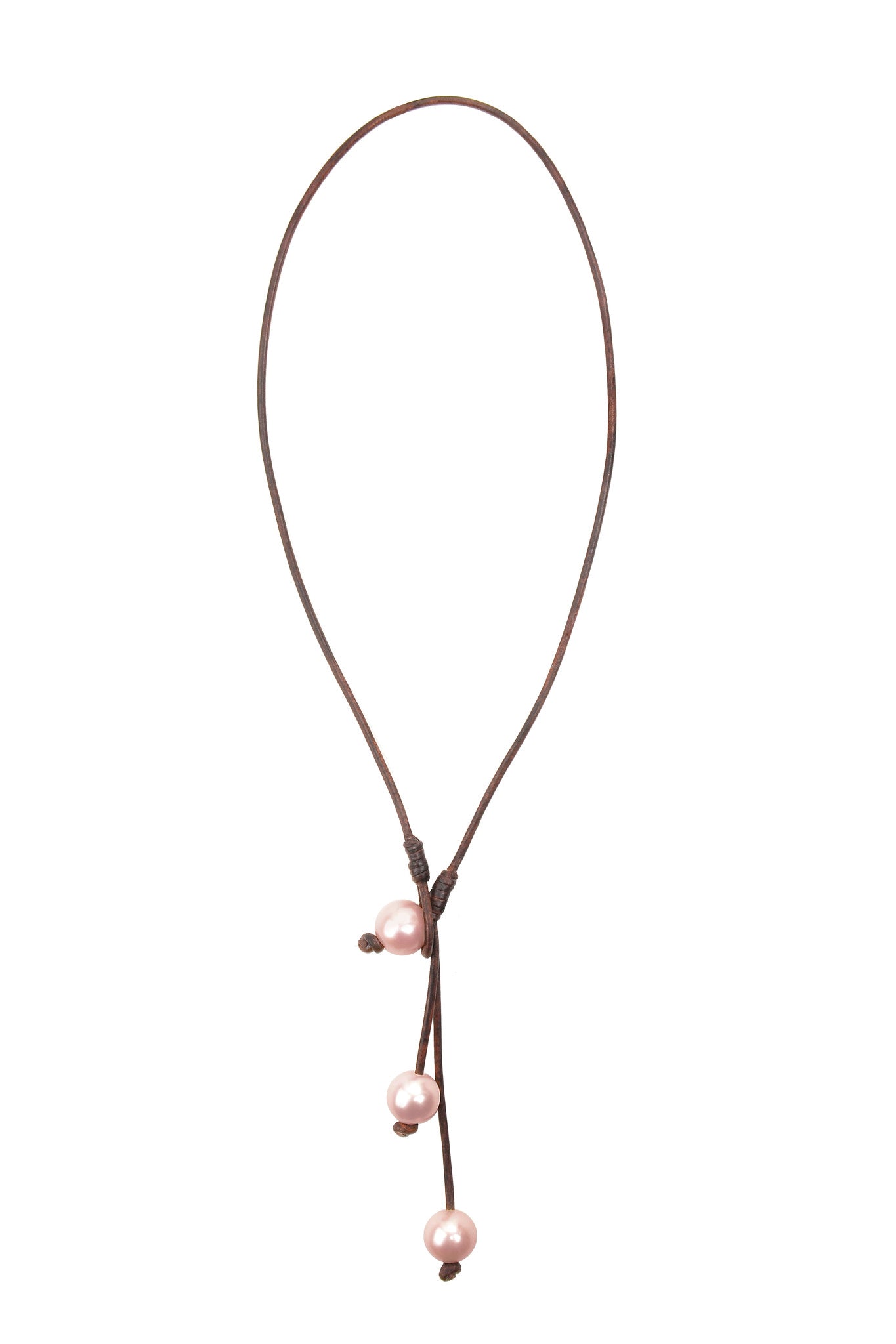 Three Pearls in a Pod, Pink Pearls - Vincent Peach Fine Jewelry