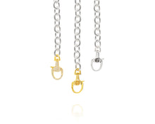 Stirrup Lock Bracelet | Diamond SMALL