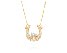 Diamond Horseshoe Necklace - Vincent Peach Fine Jewelry