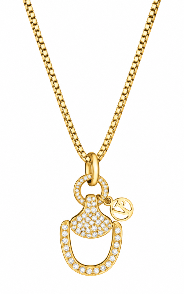 Churchill Downs Necklace | Full Diamond — Venetian box chain