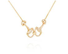 Double Bit Diamond Necklace - Vincent Peach Fine Jewelry