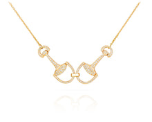 Double Bit Diamond Necklace - Vincent Peach Fine Jewelry