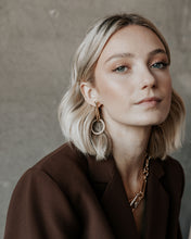 Snaffle Bit Statement Earrings | Diamond - Vincent Peach Fine Jewelry