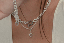 Petite Shackle Chain Necklace | Diamond - Vincent Peach Fine Jewelry