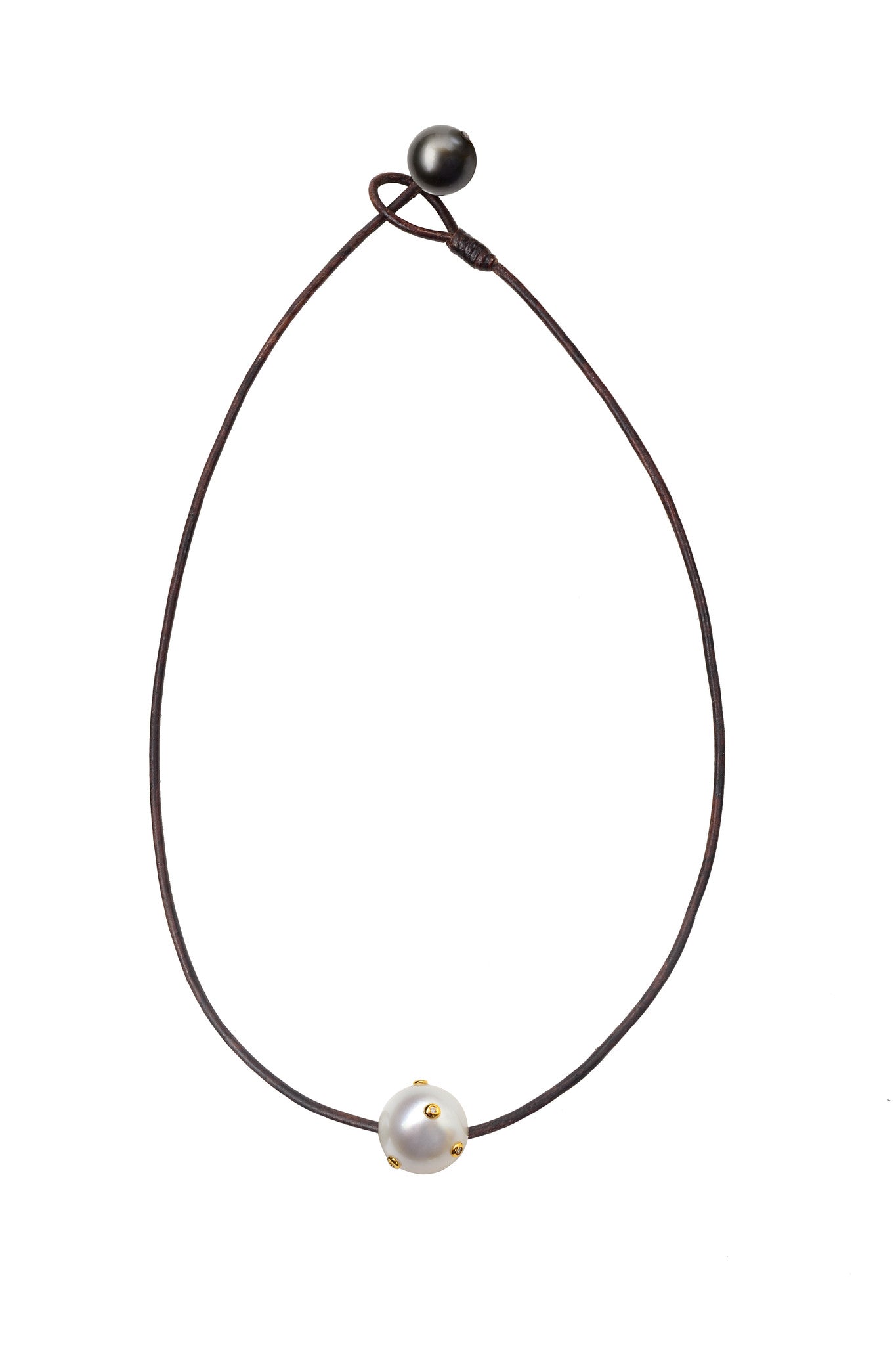 Camelot South Sea Necklace, Tahitian and South Sea - Hottest Designer Pearl and Leather Jewelry | VINCENT PEACH