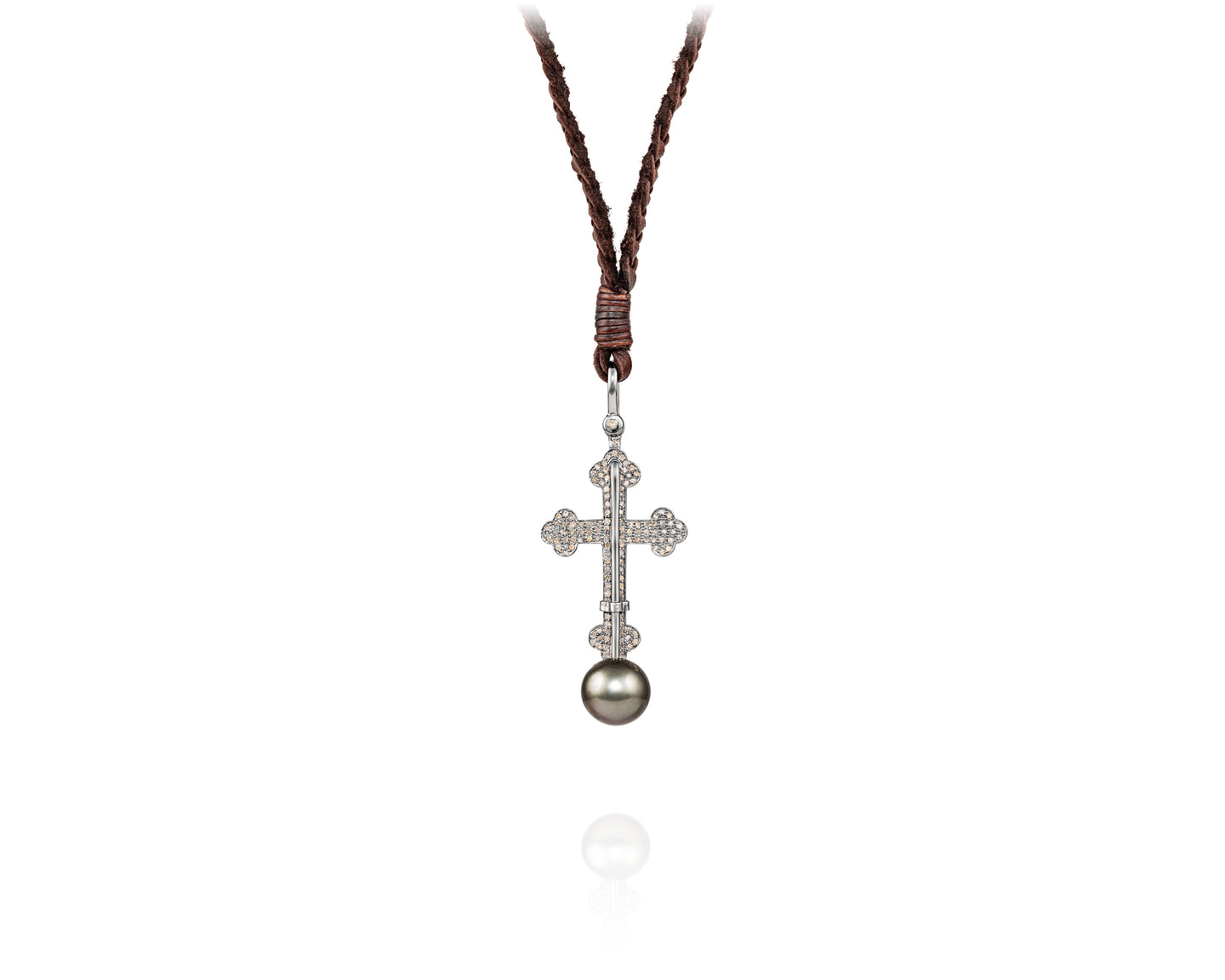 St John of the Cross Diamond Necklace - Vincent Peach Fine Jewelry