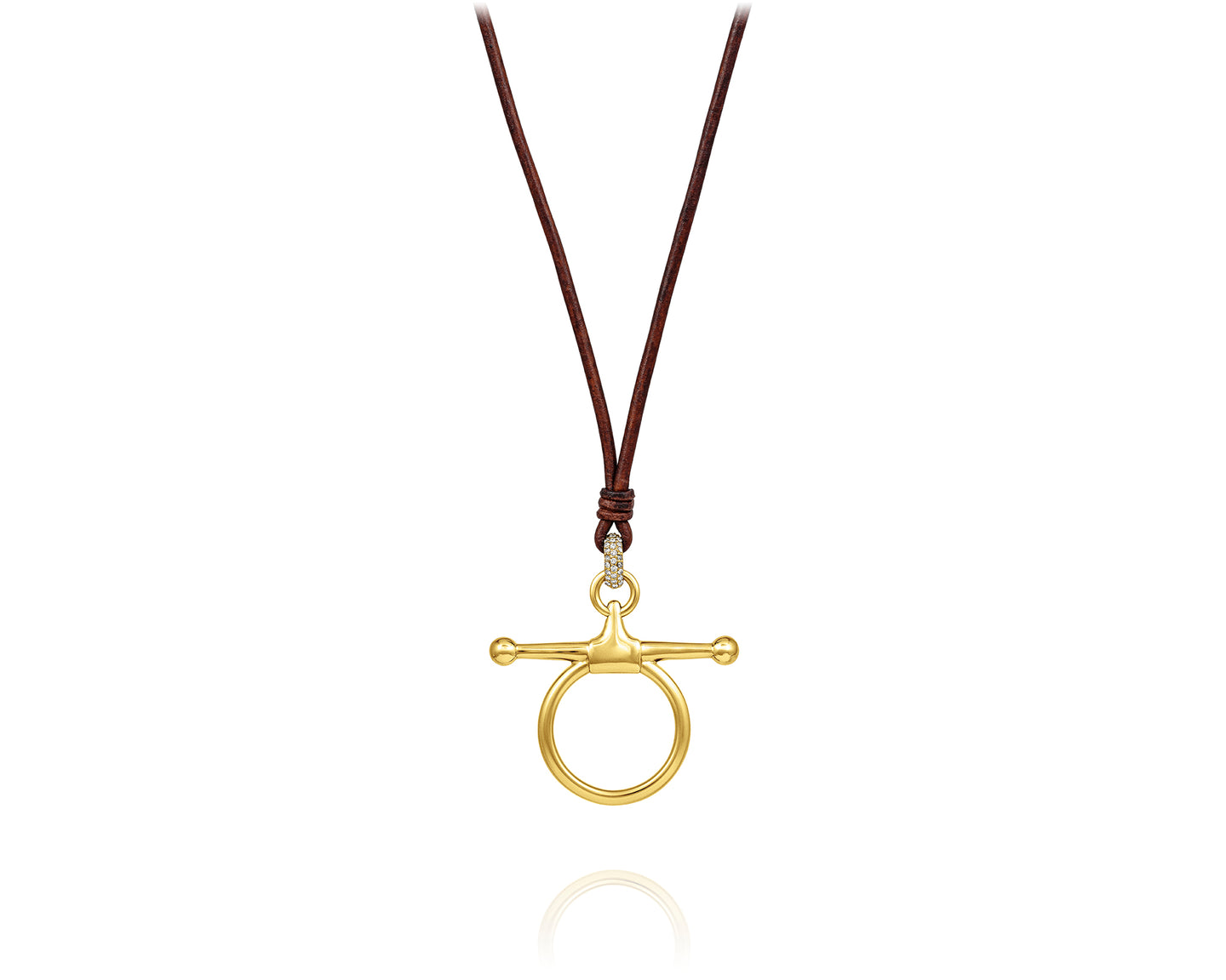 Fulmer Bit Necklace | Gold - Vincent Peach Fine Jewelry
