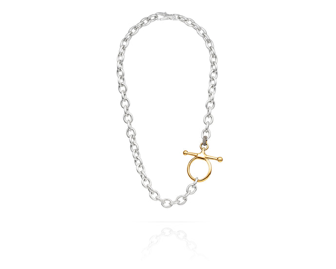 Fulmer Bit Chain Necklace | Gold