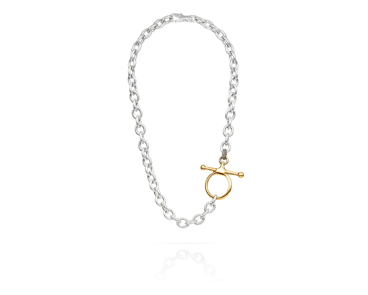 Fulmer Bit Chain Necklace | Gold - Vincent Peach Fine Jewelry