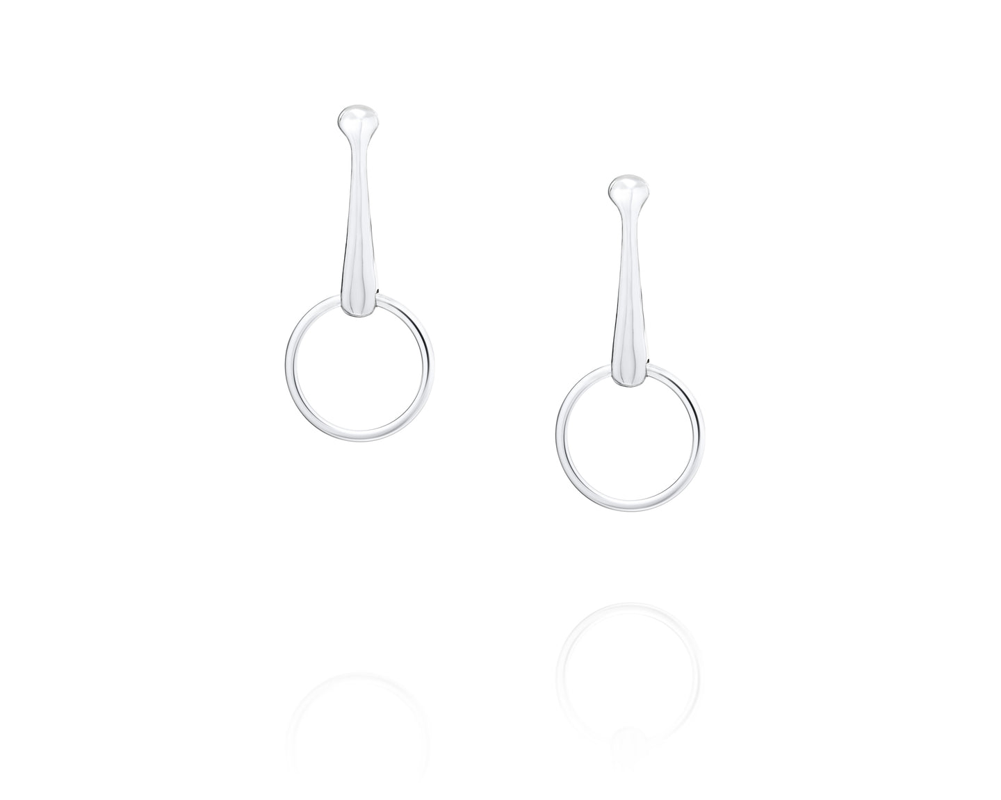Snaffle Bit Statement Earrings - Vincent Peach Fine Jewelry