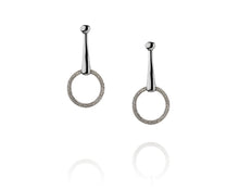 Snaffle Bit Statement Earrings | Diamond - Vincent Peach Fine Jewelry