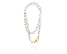 Equestrian White Fireball Necklace - Vincent Peach Fine Jewelry