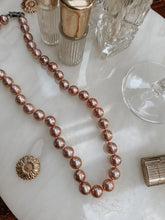 Signature Edison Pink Pearl Necklace - Vincent Peach Fine Jewelry