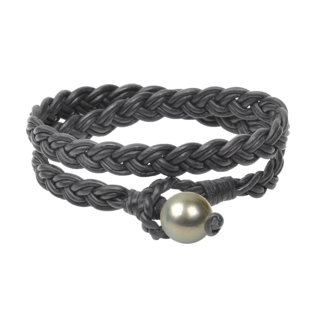 Lagos Double Wrap Bracelet, Tahitian - Vincent Peach Fine Jewelry