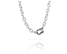 Petite Shackle Chain Necklace | Diamond - Vincent Peach Fine Jewelry