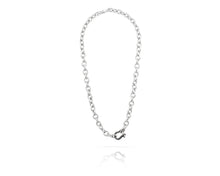 Petite Shackle Chain Necklace | Diamond - Vincent Peach Fine Jewelry