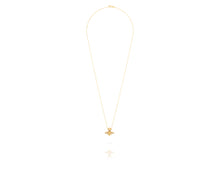 Queen Bee Necklace | Gold Diamond Wings