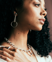Snaffle Bit Statement Earrings - Vincent Peach Fine Jewelry