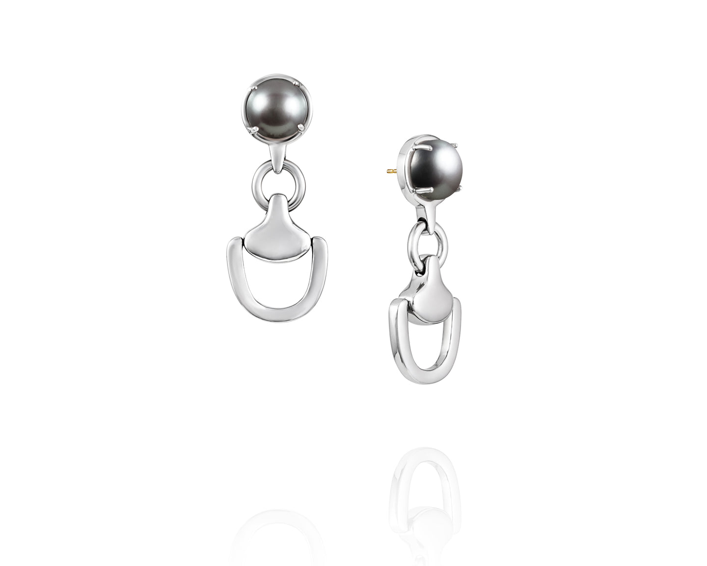 Churchill Downs Earrings | Tahitian - Vincent Peach Fine Jewelry