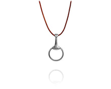 Dressage Bit Necklace | Sterling Silver - Vincent Peach Fine Jewelry