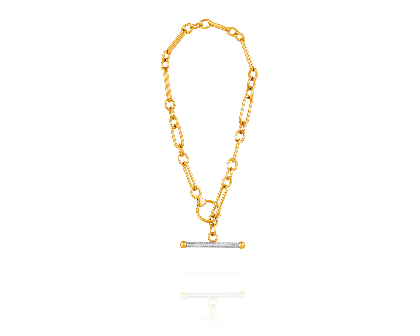Le' Michelle Toggle Necklace - Vincent Peach Fine Jewelry