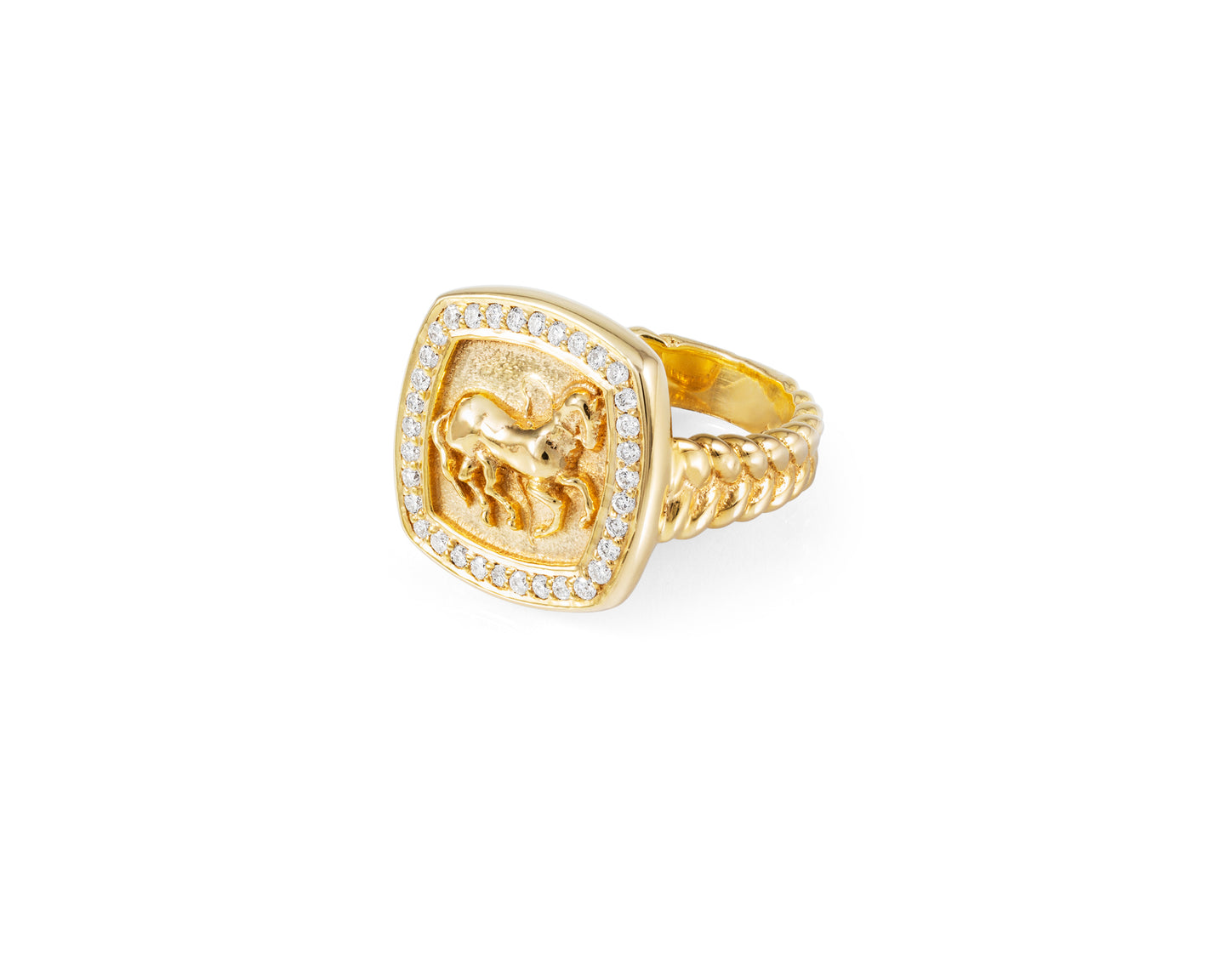 Finnhorse Ring | Gold - Vincent Peach Fine Jewelry
