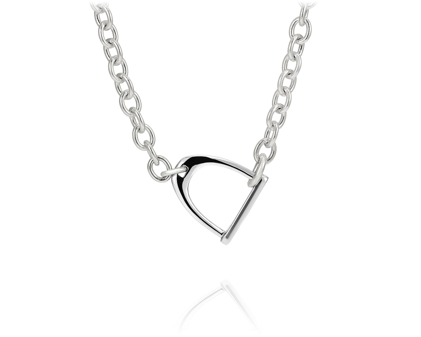 Chain Stallion Necklace - Vincent Peach Fine Jewelry